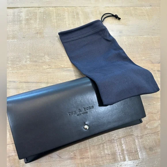 rag & bone | Accessories | Rag Bone Black Leather Sunglasses  display picture 1